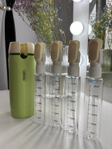 Zestaw butelek dozujących 4 w 1 — podróżny, szczelny
